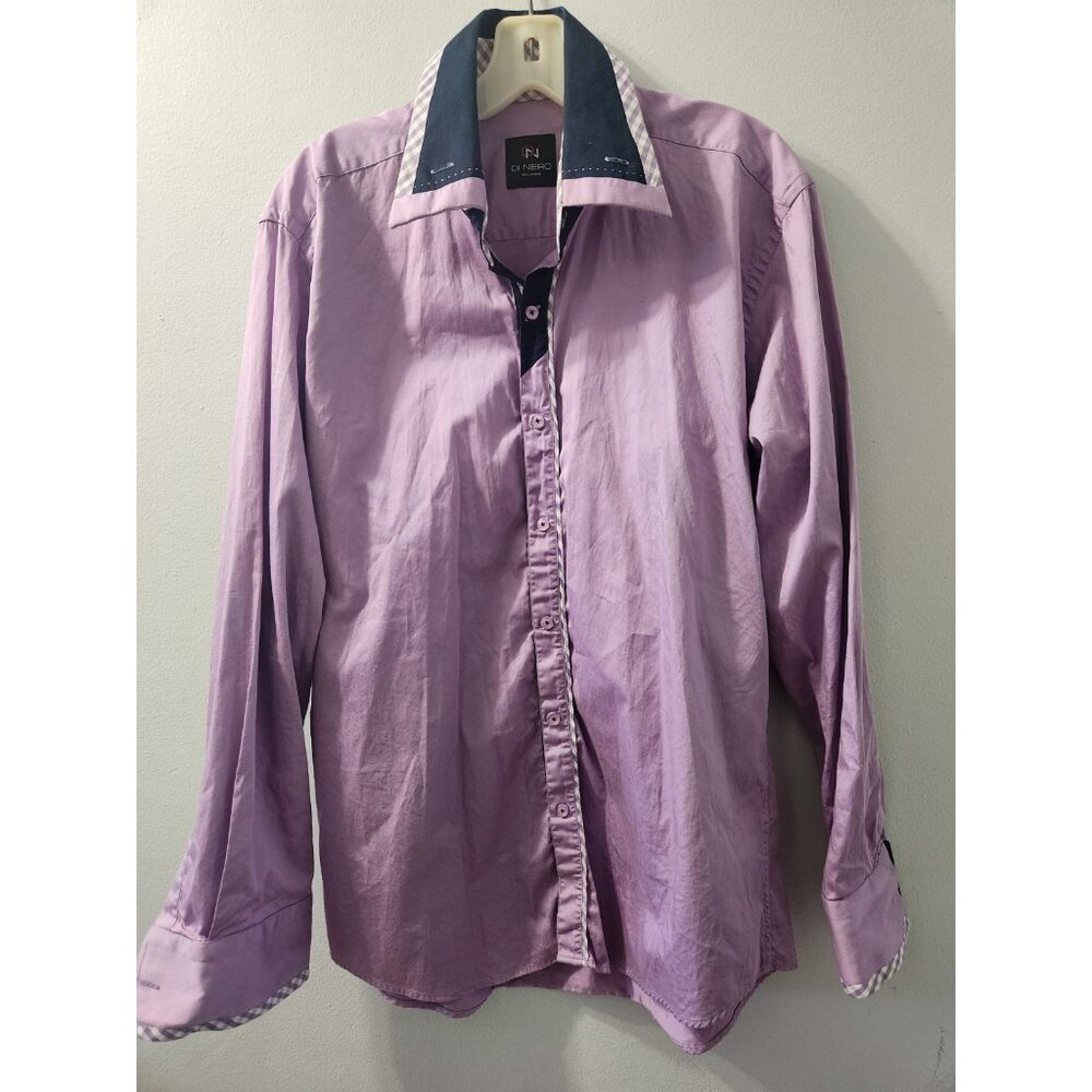Di Nero Long Sleeves Shirt Large Pre-Owned